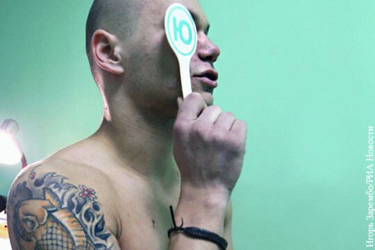 С каким зрением не возьмут в армию