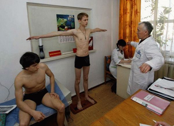 медицинская комиссия призывников