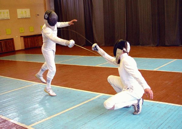 Турнир по фектованию в ВИФК