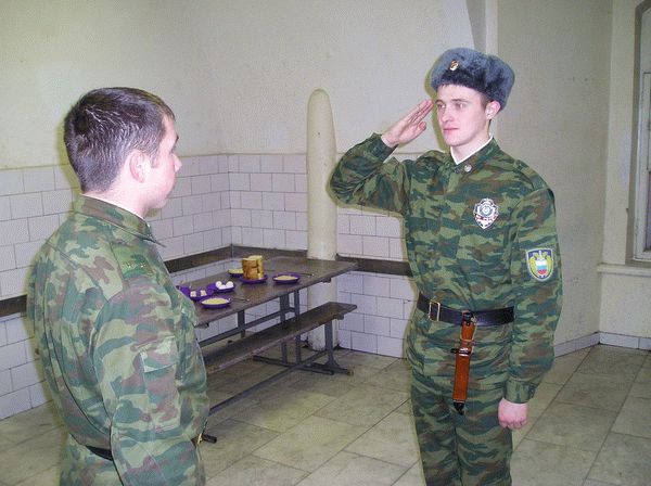 Обязанности дежурного по роте