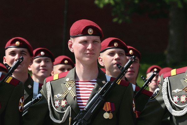 Военная служба по призыву во внутренних войсках МВД