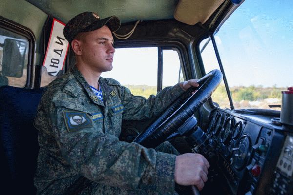 Военный водитель