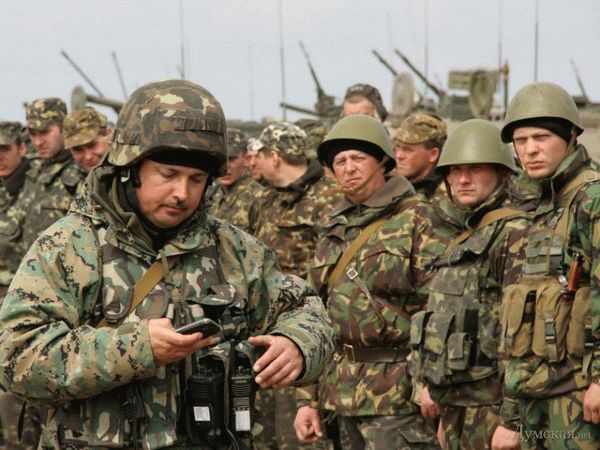 Учения резервистов