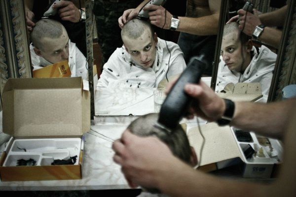 Стрижка в армии