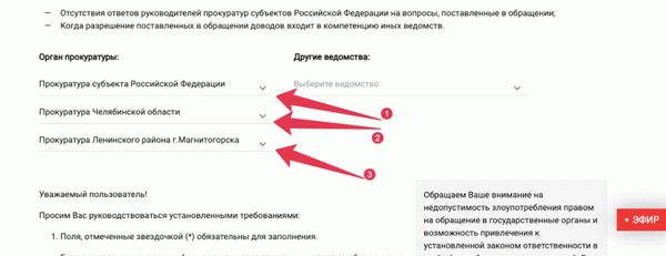 Пошаговая инструкция, как подать жалобу в прокуратуру через интернет