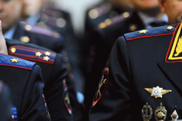 Офицеры МВД