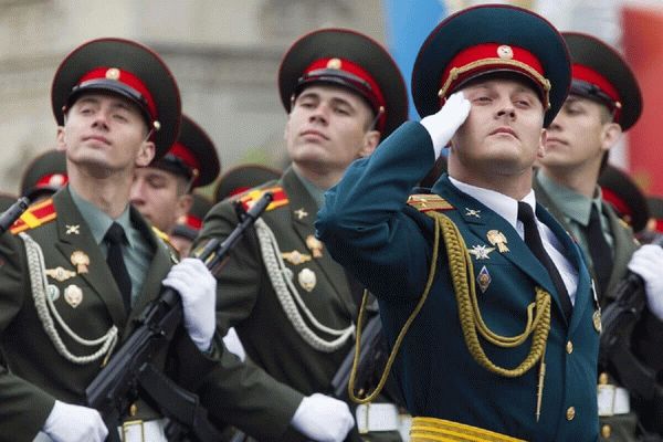 Офицеры армии РФ