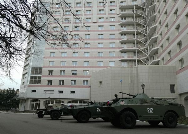 На территории ВУЗа