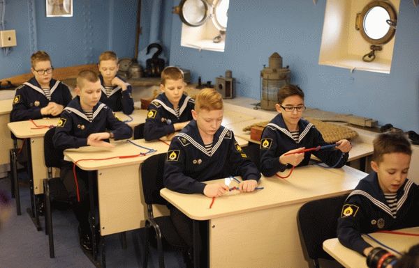 Курсанты на занятиях