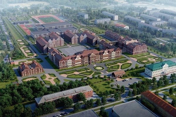 Рендер проекта всего комплекса