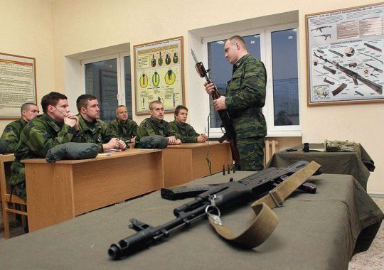 Обучение на военке