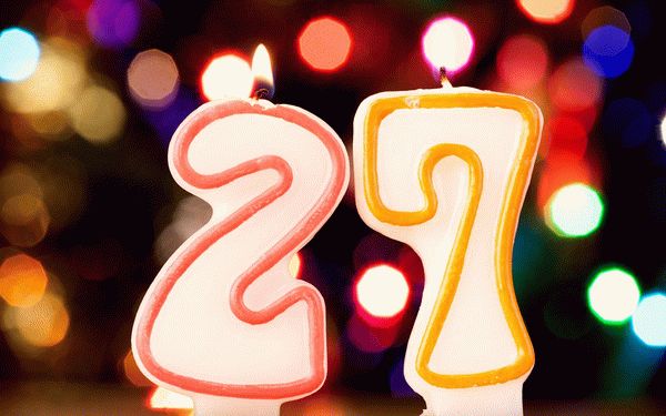 ДР 27 лет