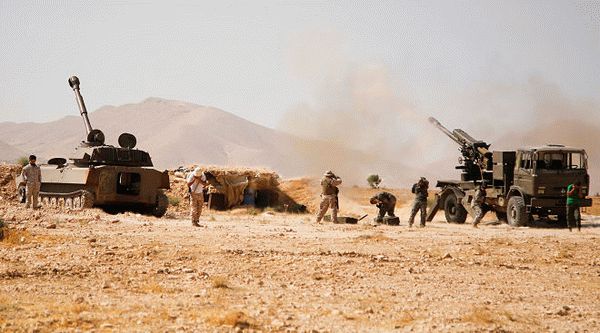 Обстрел из пушек