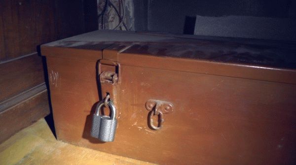 Самый простой вариант сейфа