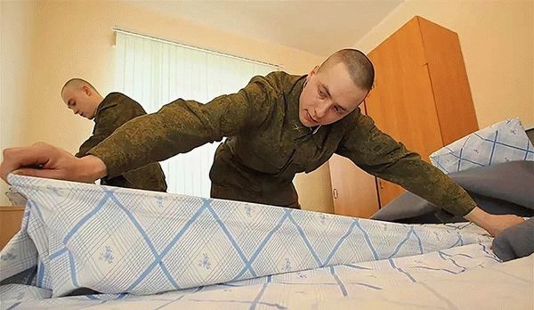 Заправка кровати