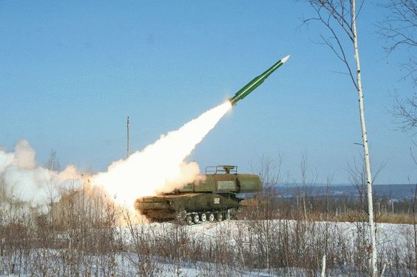 Учебный запуск ракеты